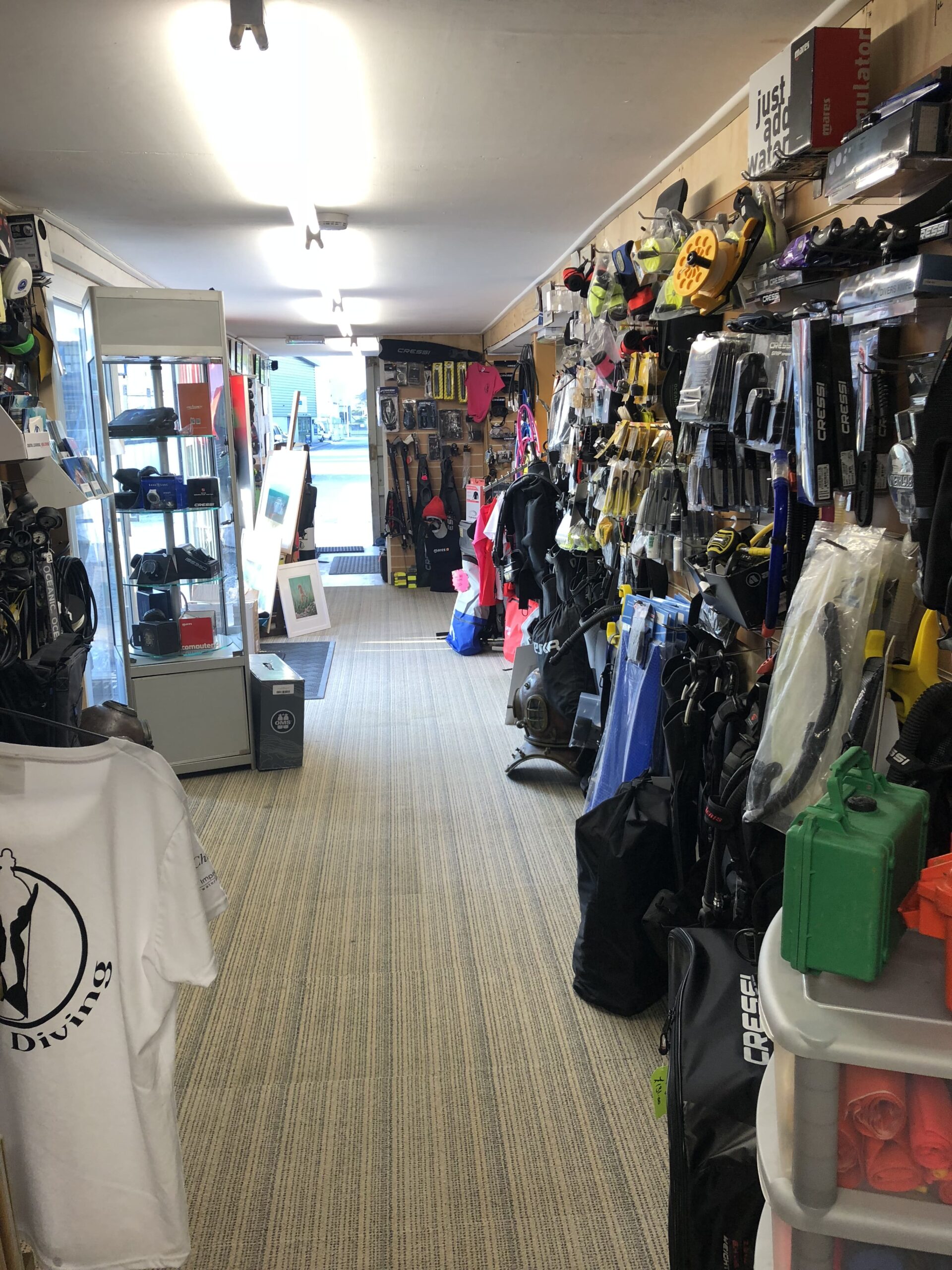 Diving Shop, Kit Rental & Gas Fills | Sound Diving Plymouth